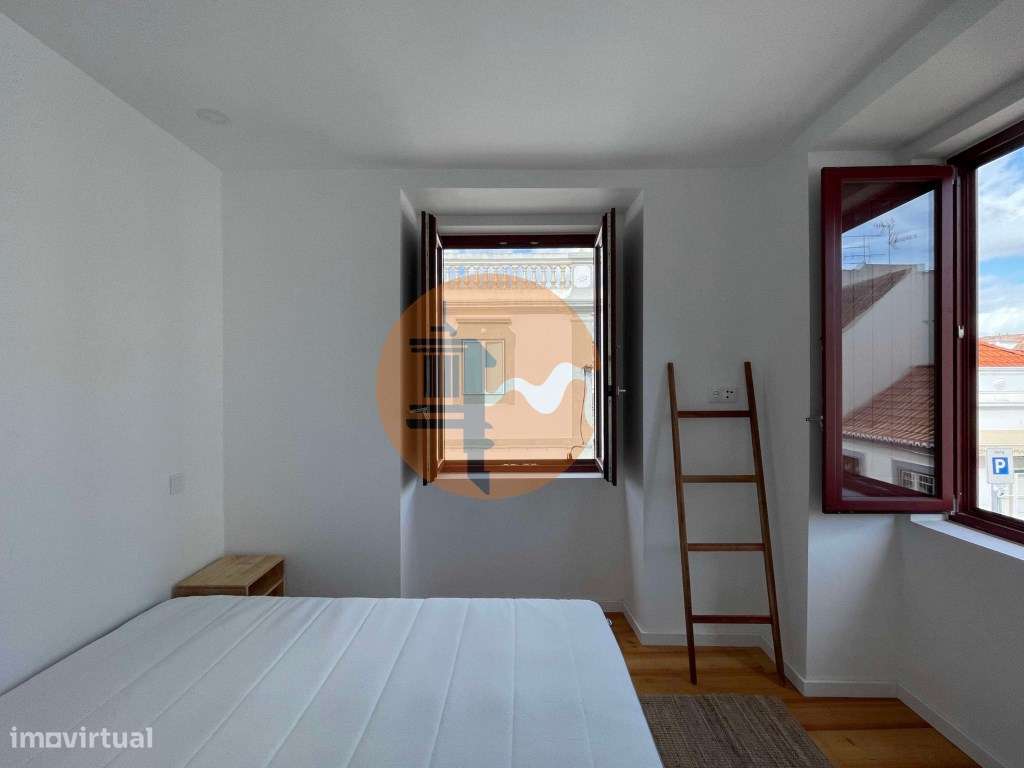 Apartamento T1 Novo, mobilado, anual, no Centro Pombalino de Vila R... - Grande imagem: 2/13