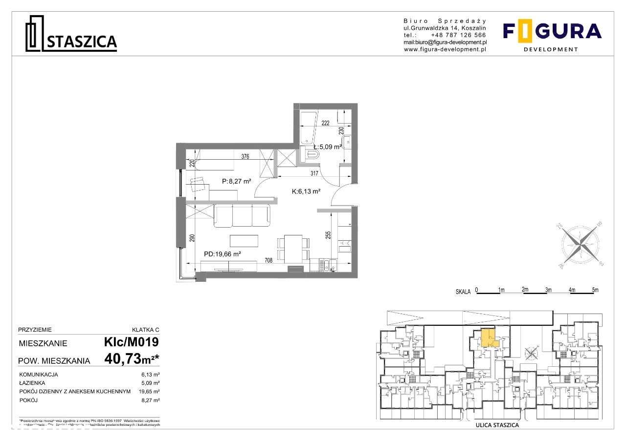 Gotowe | Staszica | nowe, winda| parter | 2pokoje - Pełny obrazek: 3/12