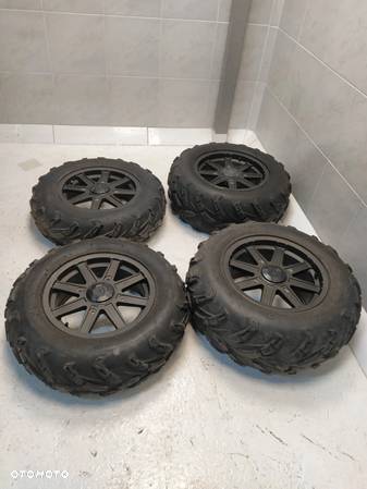 POLARIS SCRAMBLER 2X FELGA 14/7.5 R14 ET57.4   2X FELGA 14/5.5 R14 ET46.7  4X OPONY CST CARLISLE 26X8 26X10 R14 KOŁA - 3