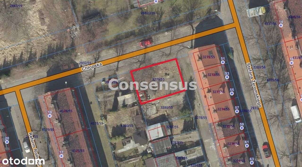 Działka z projektem inwestycyjna Zabrze-1