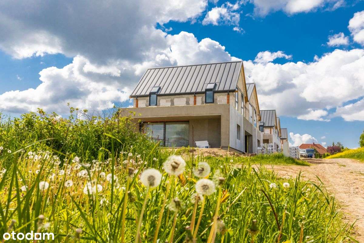 Nowoczesny bliźniak na obrzeżach miasta-7