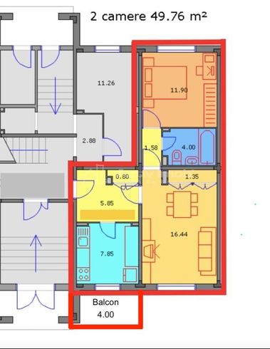 Apartament 2 Camere Complet Renovat – Parter Inalt -  Zona Sovata-7