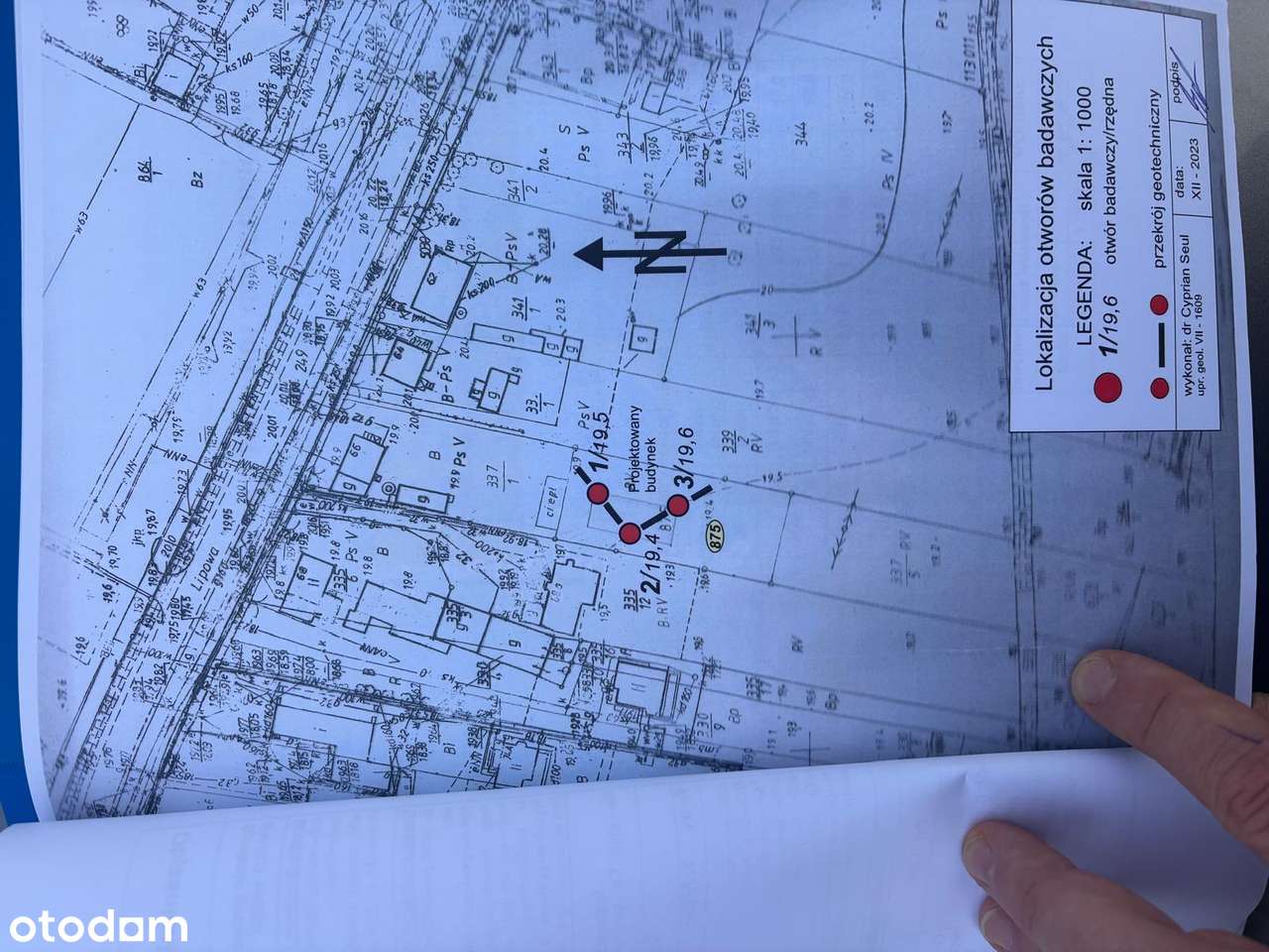 Okazja!Działka w superlokalizacji,1200mkw z warunkami zabudowy!-3