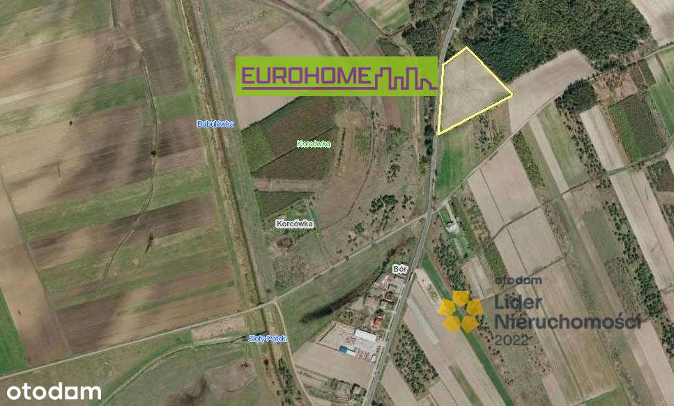 Działka - Dymitrów Duży- pod stację benzynową! - Pełny obrazek: 2/3