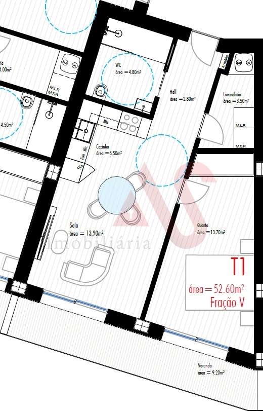 Apartamentos&#8203;&#8203;&#8203;&#8203;&#8203;&#8203;&#8203; T1 em Co - Grande imagem: 5/5