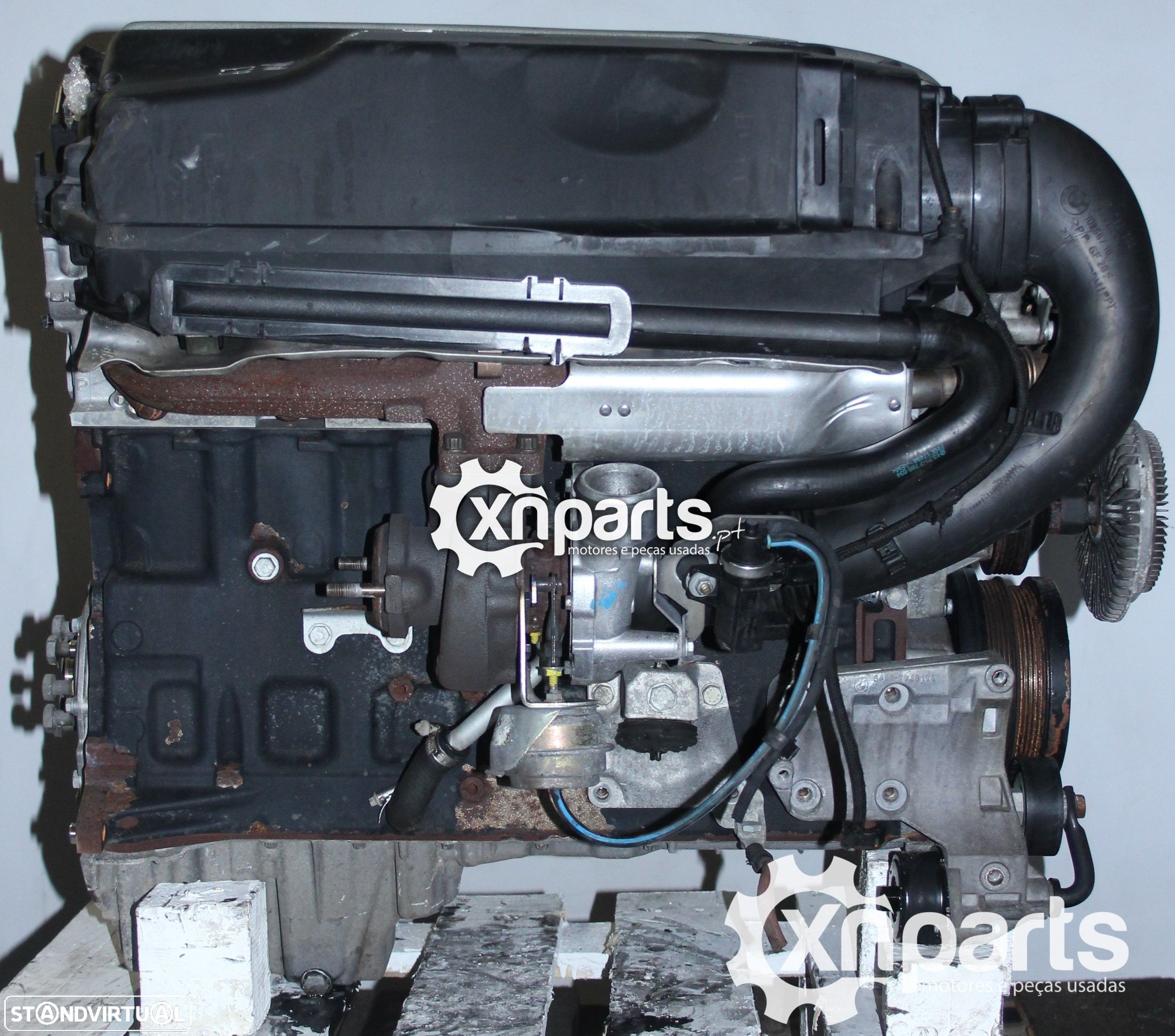 Motor BMW 5 E60 525 d M57 D25 - 256D1 163cv 06.04 - 03.10 Usado - 1