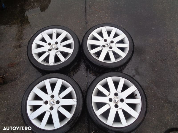 Vand Jante Aliaj  cu Cauciucuri  Peugeot 207 205/45 R17 - 1