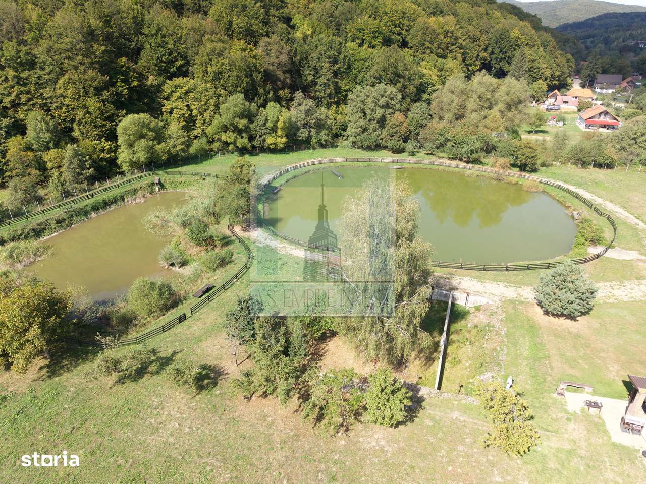Complex Turistic activ,  2 lacuri ,teren 16800 mp -zona Valea Dobârlău-11