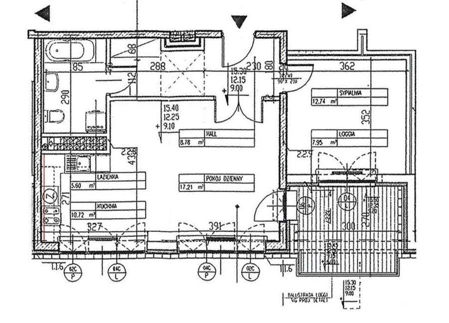 Śródmieście | 2 pokoje | taras | garaż-11