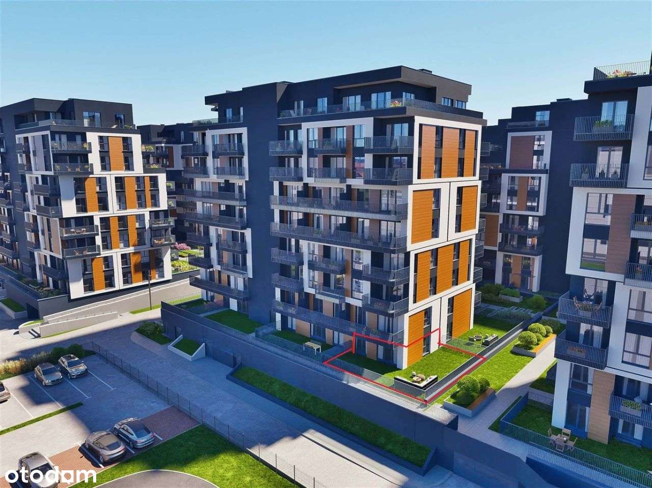 2 pokojowe mieszkanie z ogródkiem, gotowy budynek-0