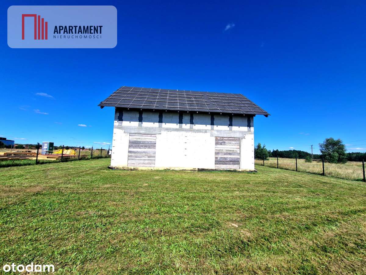 Budynek mieszkalny z domkami rekreacyjnymi.-5