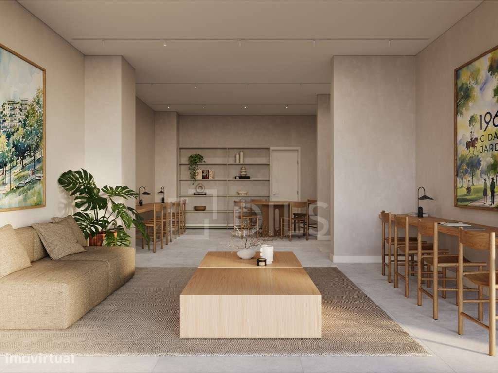 Apartamento T3 com terraço e varanda em Santo António dos Cavaleiros - Grande imagem: 3/62