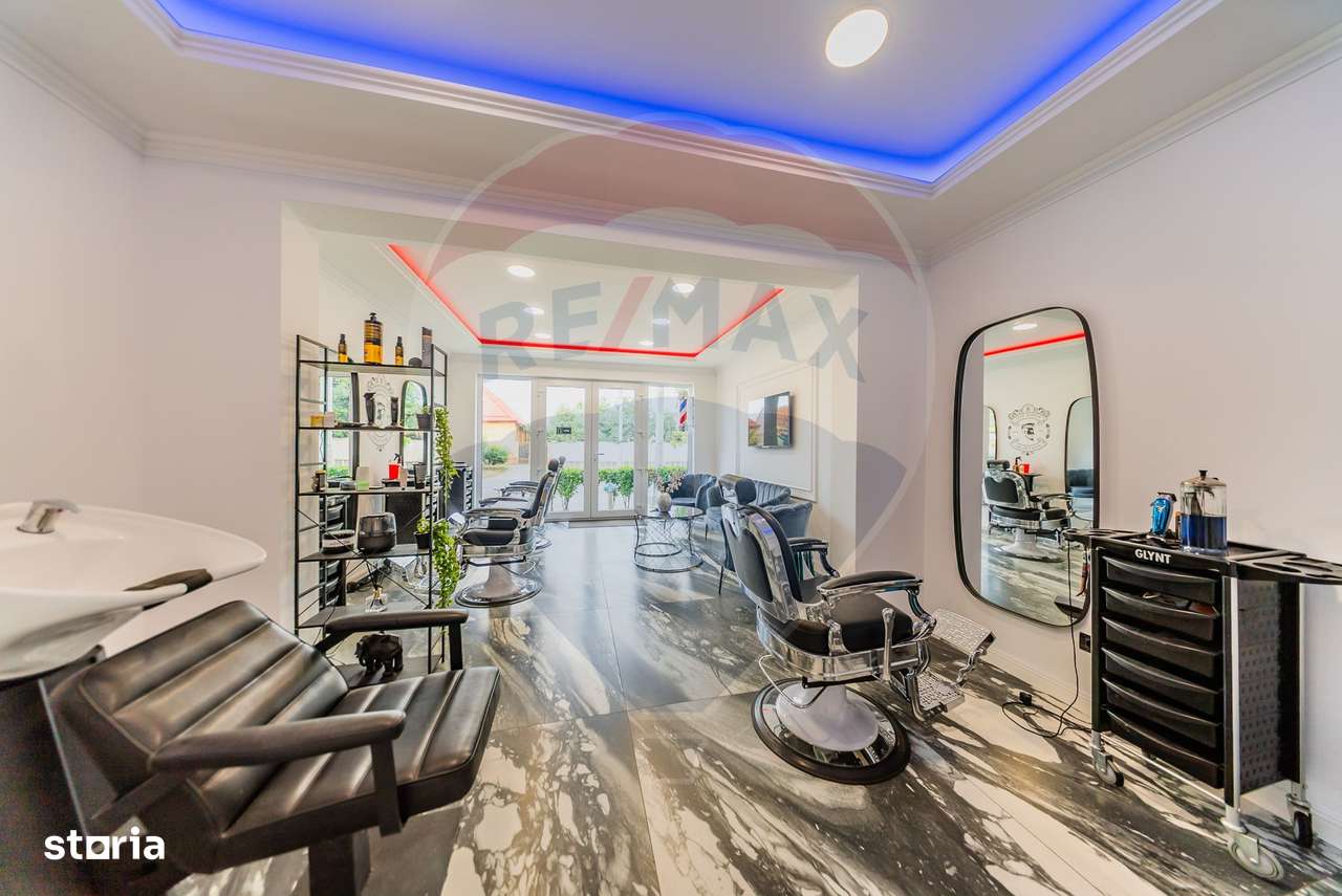 Barber shop complet echipat – funcțional imediat, Micalaca - Imagine principală: 3/17