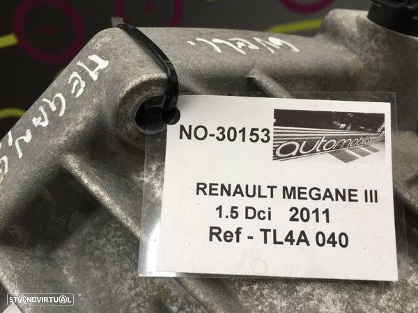 Caixa 6 Velocidades Renault Megane III 1.5 Dci 110Cv de 2011 - Ref: TL4 A040 - NO30153 - 5