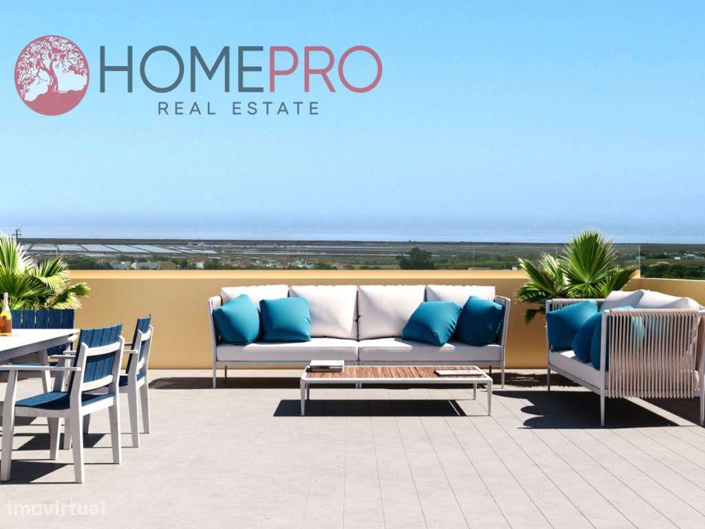 Tavira, Fantástico apartamento T3 com piscina do condomínio no topo...-12