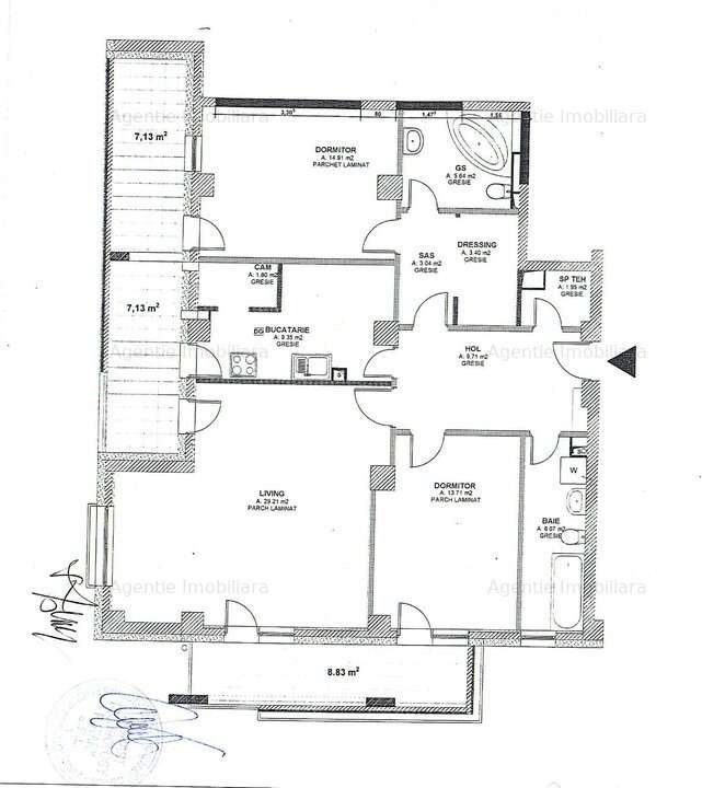 3 Camere Antiaeriana - Complex Brava - Parcare!-18