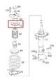 MERCEDES B-KLASA W242 W246 Mocowanie amortyzatora - 2