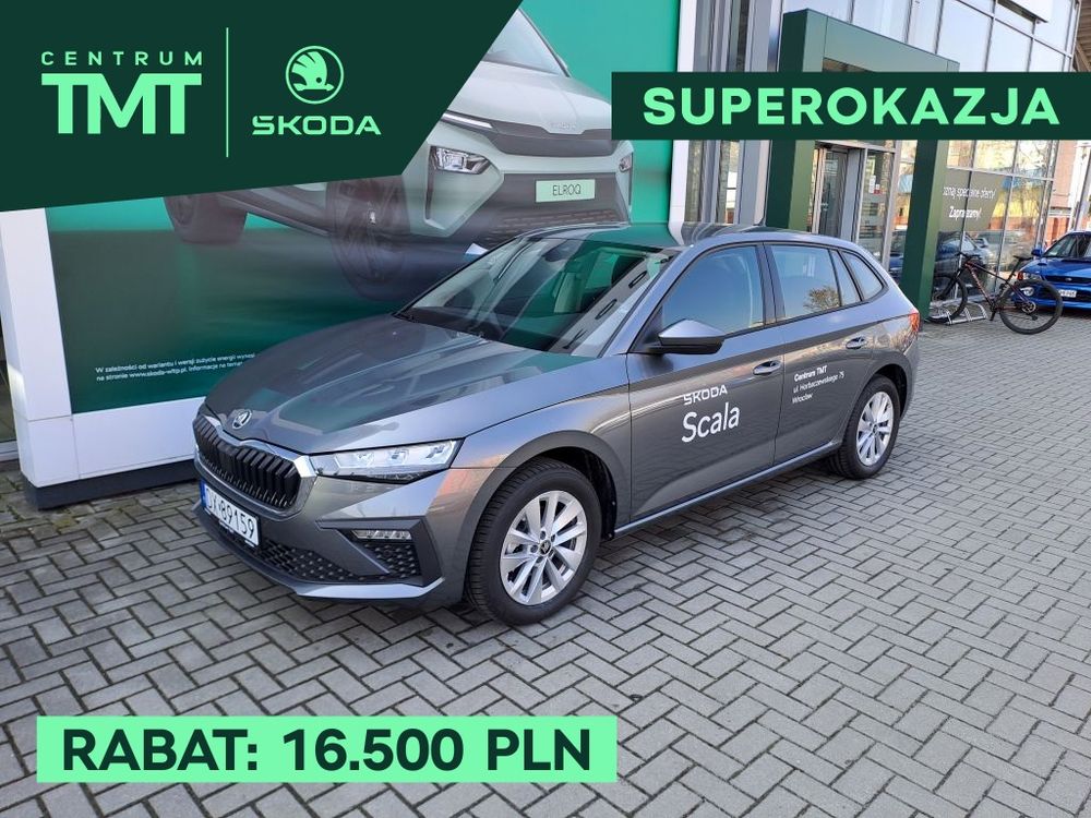 SKODA SCALA 1.0 TSI 115KM EDITION 130, dostępna od ręki