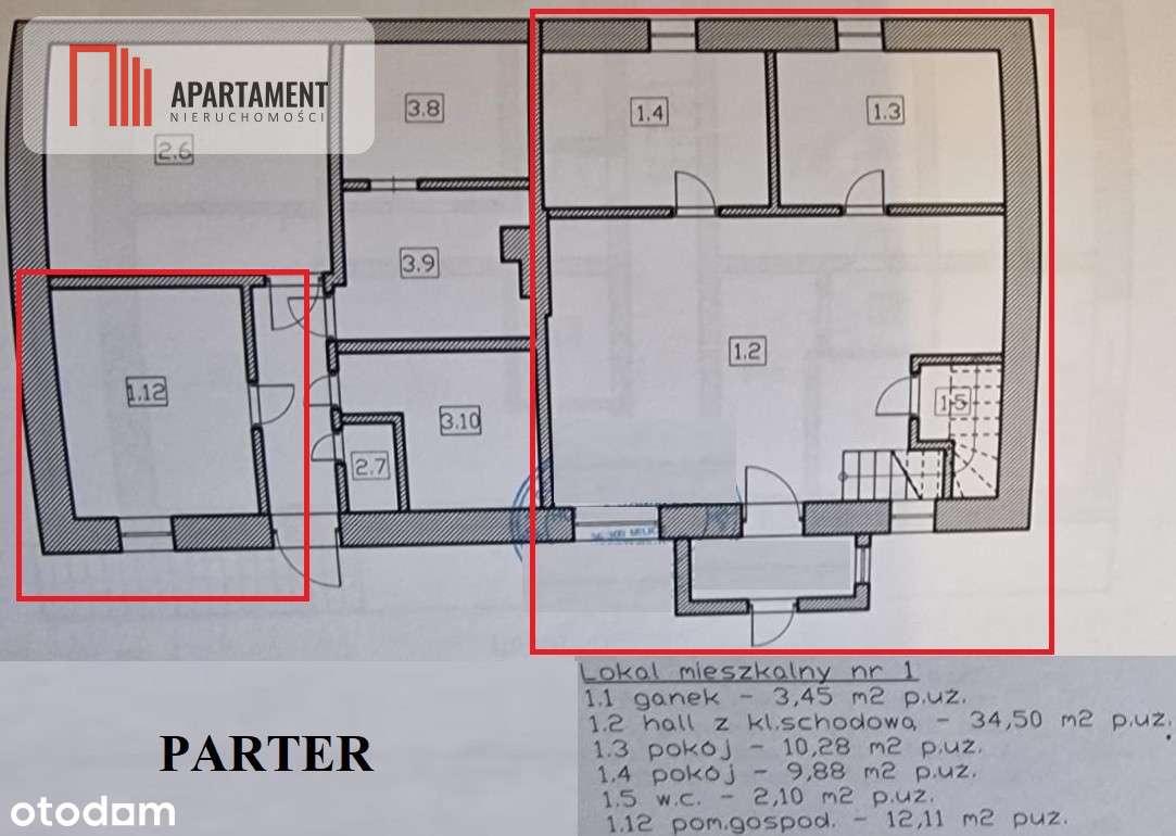5 pok, duży salon, centrum, taras, ogródek,  garaż-3