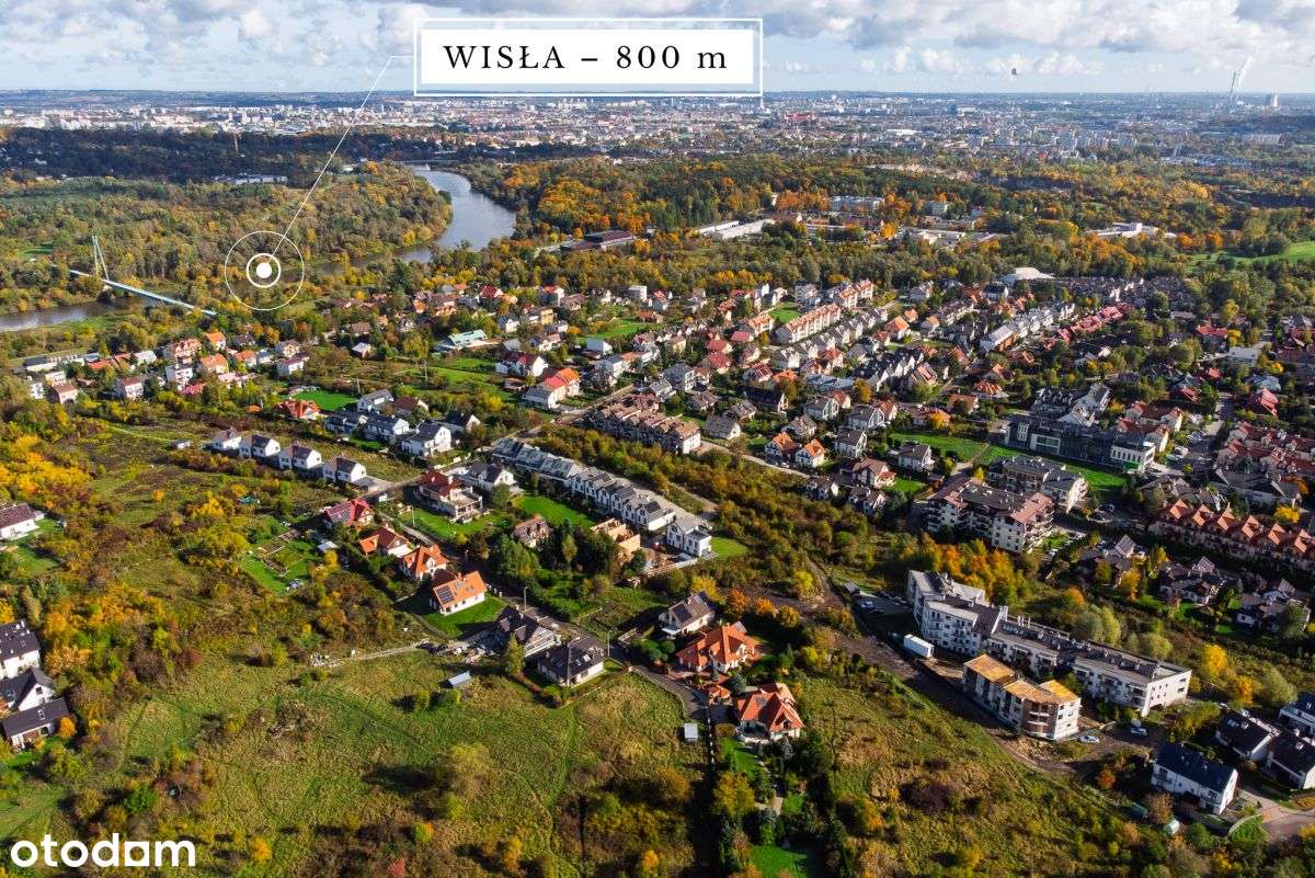 Nowoczesny dom bliźniak - Kraków Zakrzówek-10