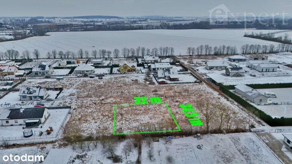 Działka z pozwoleniem na budowę ul.Reymonta-8