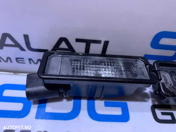 Set Lampa Lampi Iluminare Numar Inmatriculare VW Polo 6R 2010 - 2018 Cod 1K8943021 - 2