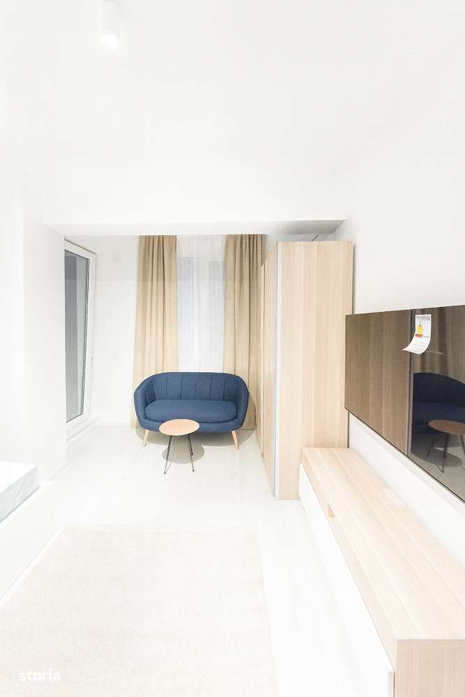 Garsoniera mobilata utilata | Libera | Prima inchiriere | Parcare  | - Imagine principală: 3/8