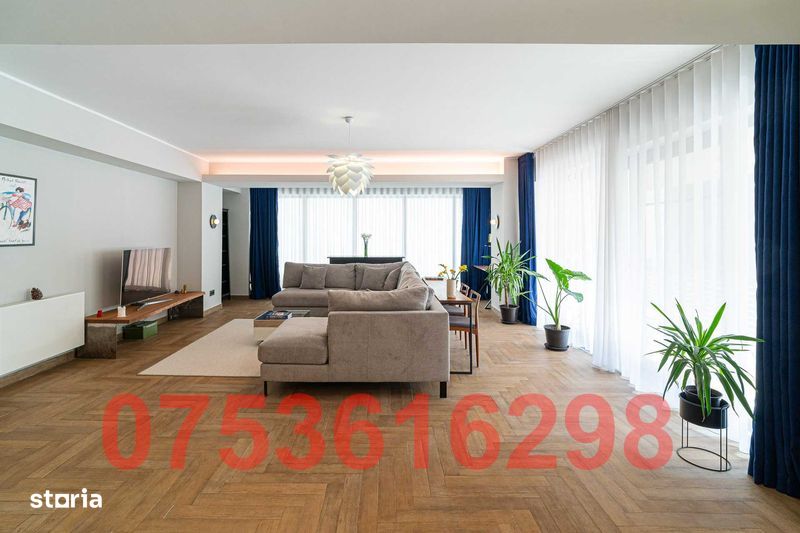 Prima inchiriere apartament 3 camere peninsula Floreasca, 148mp utili