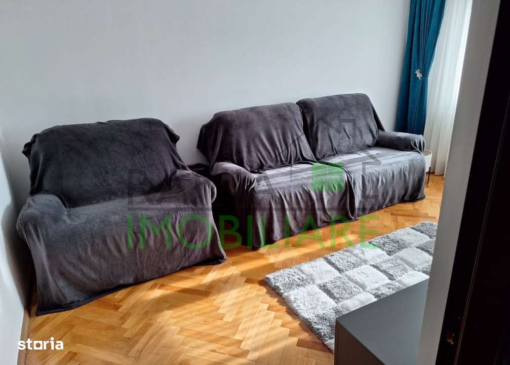 Apartament 3 camere, decomandat, etaj 1 – Zona Tractorul, mobilat si - Imagine principală: 3/8
