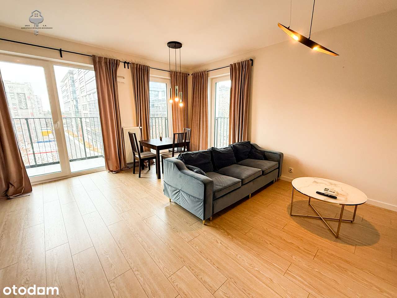 2 pok.komfort,nowoczesne,Mokotów,Warszawa,dostępne,BEZ PROWIZJI - Pełny obrazek: 2/13