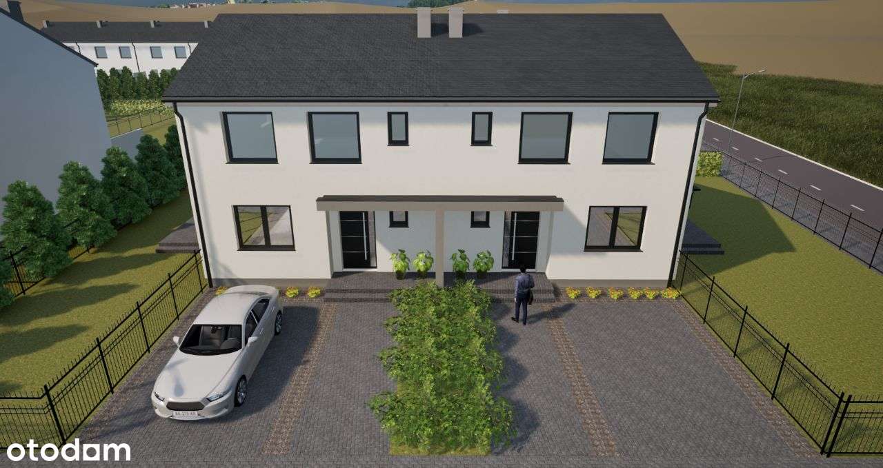 Osiedle Sportowe -nowe domki 98m2 z własną działką - Pełny obrazek: 4/7