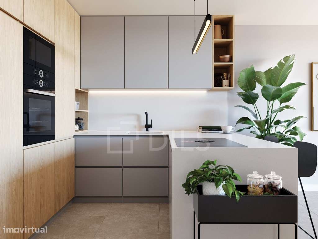 Apartamento T1 com varanda em novo empreendimento no Belas Clube de... - Grande imagem: 2/50