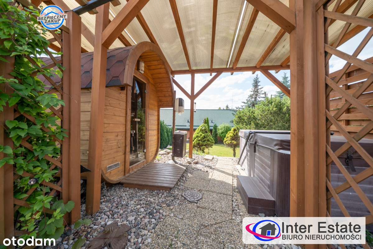 dom parterowy z jacuzzi i sauną-13