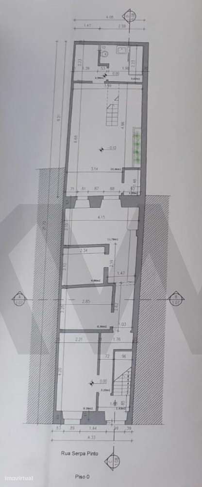 Terreno para Construção de 1 prédio com 3 pisos e com 3 Fogos situado - Grande imagem: 4/8