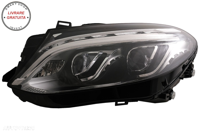 Faruri Full LED Mercedes M-Class W166 (2012-2015) doar cu conversie la GLE- livrare gratuita - 2