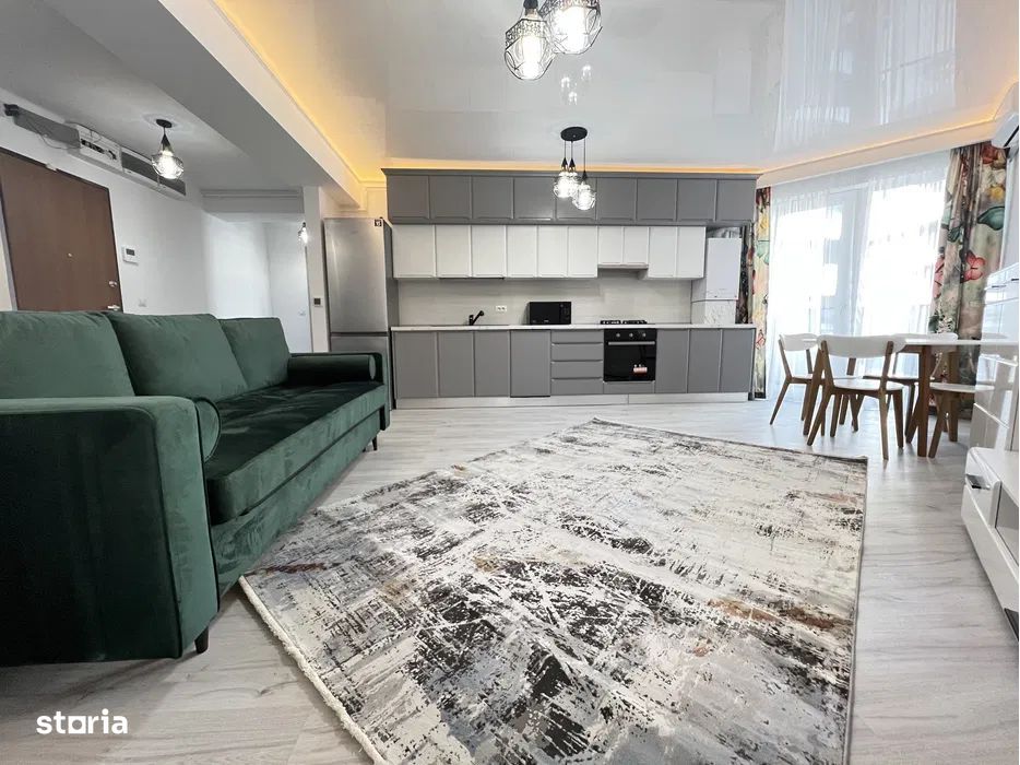 Pipera : Apartament modern cu 2 camere, complet mobilat si utilat