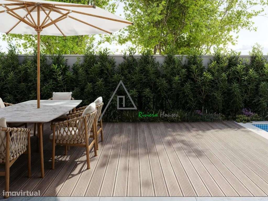 Lote urbano com projeto aprovado para moradia T3+1 com Piscina - Sã...-12