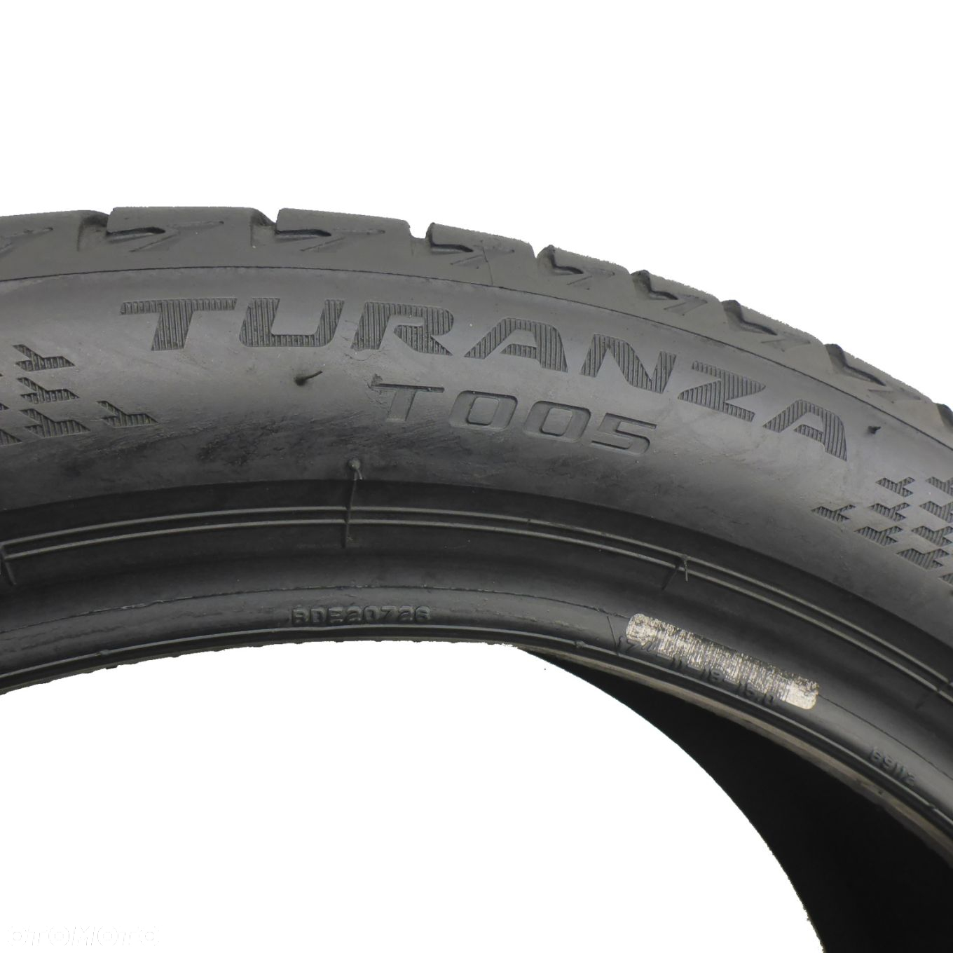 2 x BRIDGESTONE 205/45 R17 84V Turanza T005 Lato 5.8mm - 5