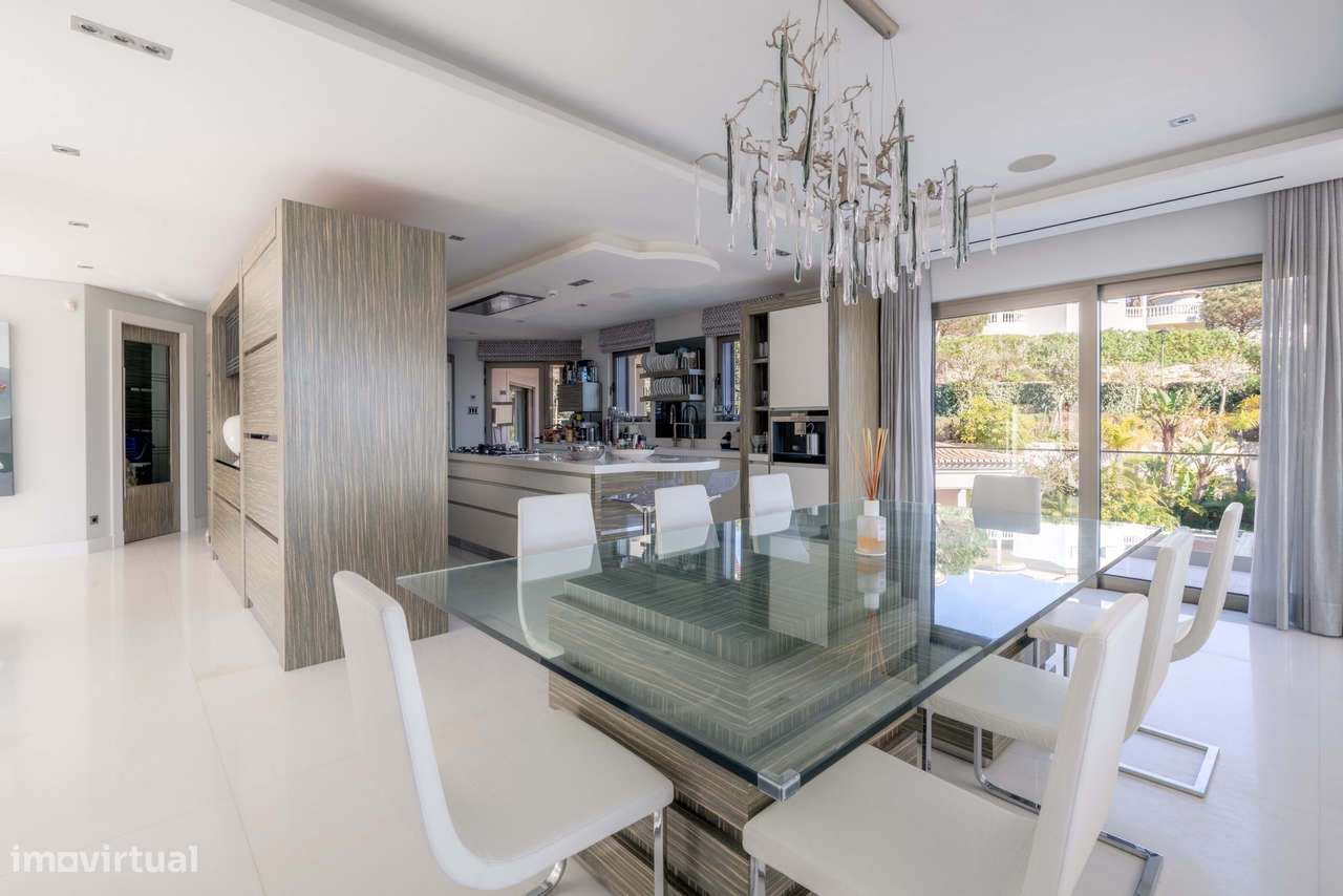 Moradia de luxo com vista mar e golfe-24