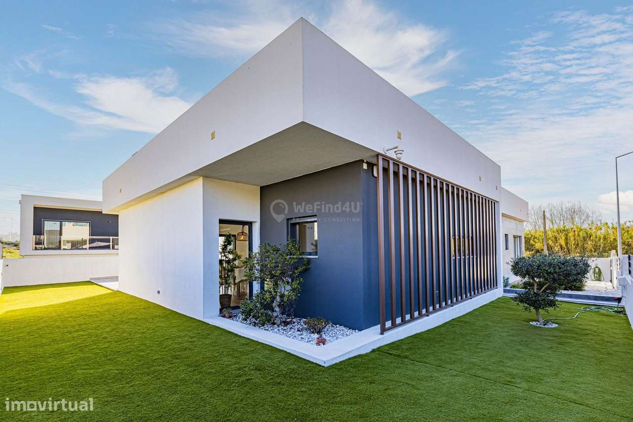 Moradia Térrea T3 c/piscina, lote de 474m² - Única na Caparica - Grande imagem: 2/60