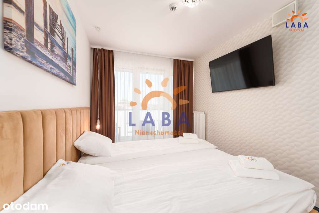 2 pokojowy apartament/ SPA/BASEN / 300m od plaży/-18