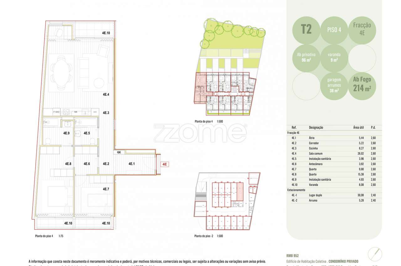 Apartamento T2 NOVO | R. Montes Burgos - Porto - Grande imagem: 5/5