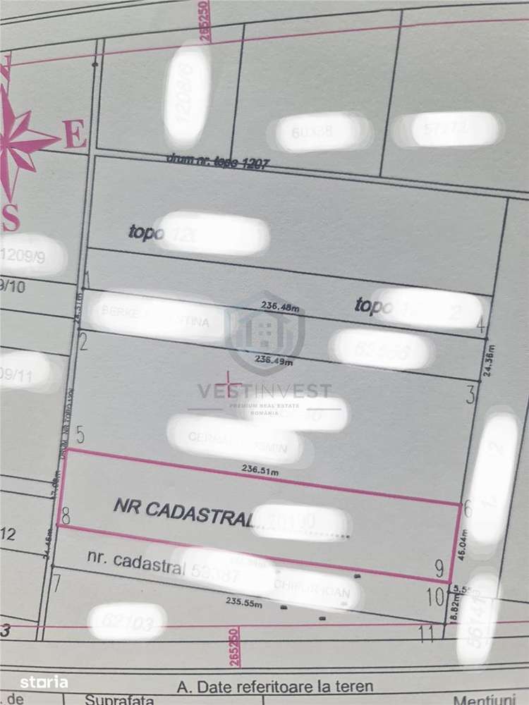 Teren extravilan Nojorid 11000mp - Imagine principală: 3/3