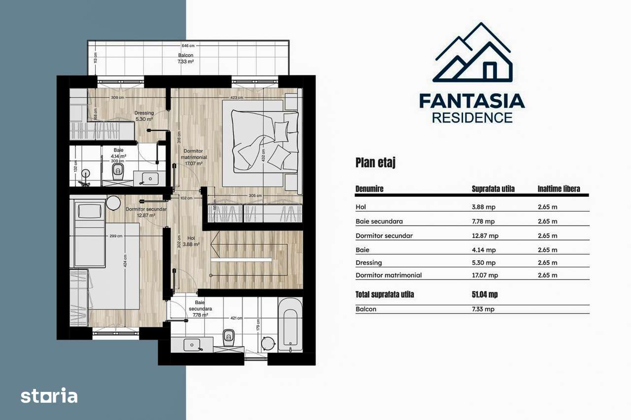 Casă tip duplex, 4 camere, Sânpetru, P+E, construcție 2026-18