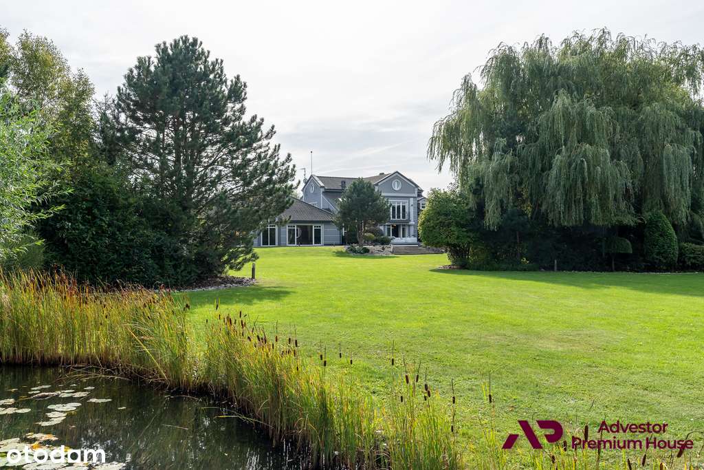 Willa z basenem + duża działka z własnym stawem - Pełny obrazek: 4/20