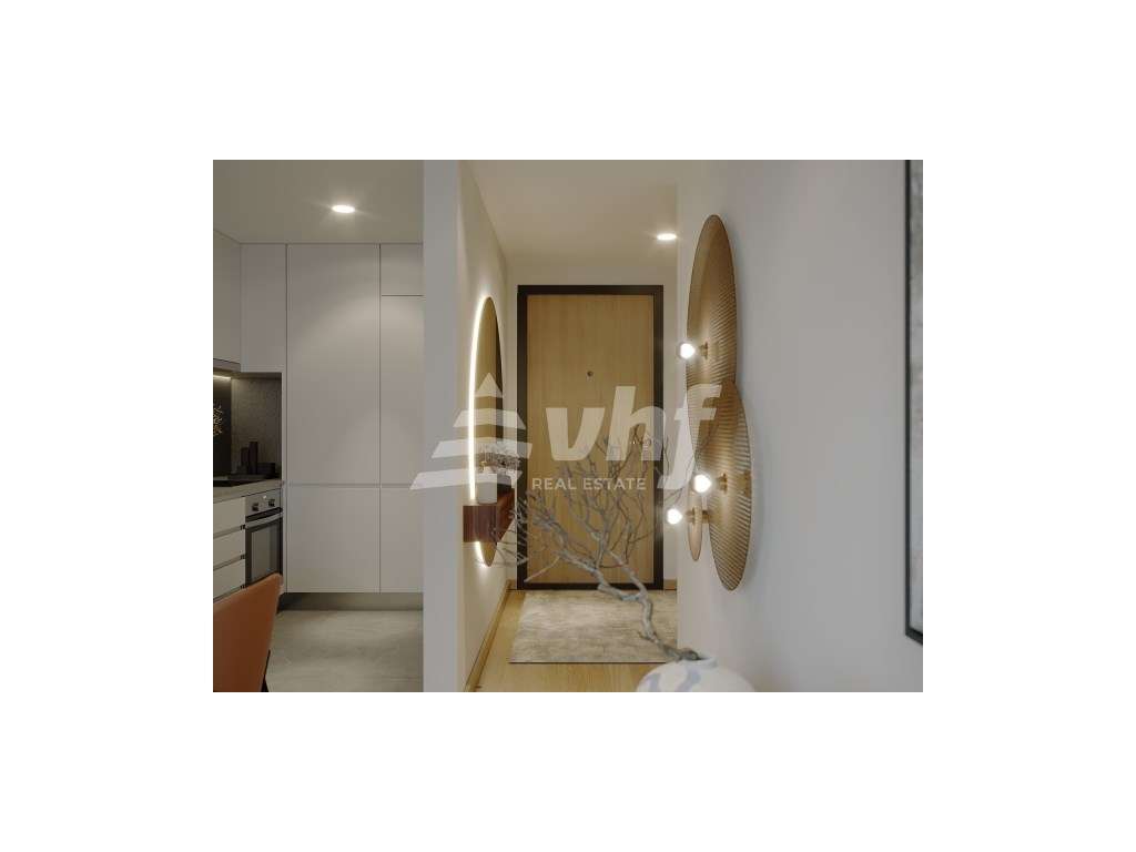 Apartamento T2 para venda em condomínio fechado.-3