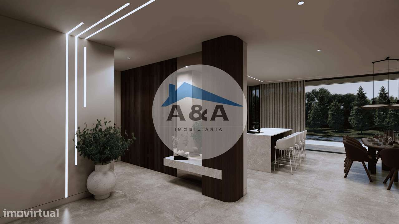 Elegância Térrea com Piscina e Vistas Panorâmicas - Alcobaça-17