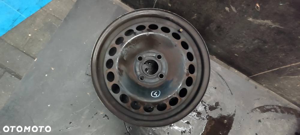 FELGI STALOWE 4x100 6Jx15 CALI ET39  OPEL CORSA ASTRA Komplet - 5