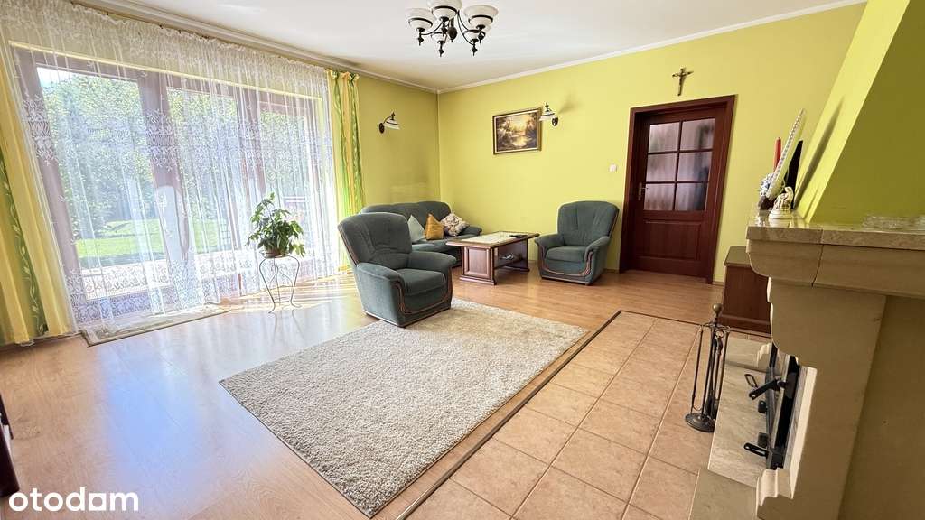 Duża działka, 4 pokoje, ogród i garaż, ul.Rybna-10