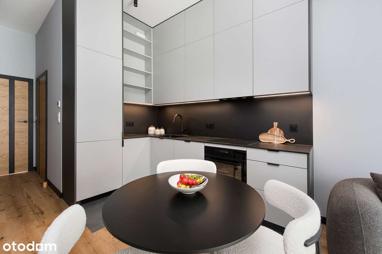 Loftowe 3 pokoje z 2 ogródkami | 51 m² | Młyny Mogilska-6